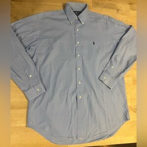 Ralph Lauren Classic Blue Blake button down Oxford Shirt